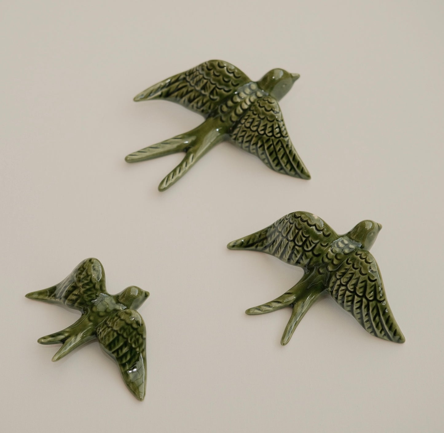 Store svaler - sæt med 3