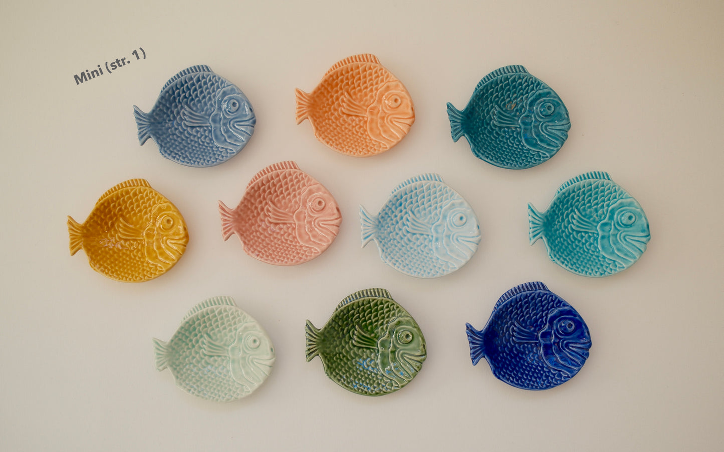 Runde fisketallerkener